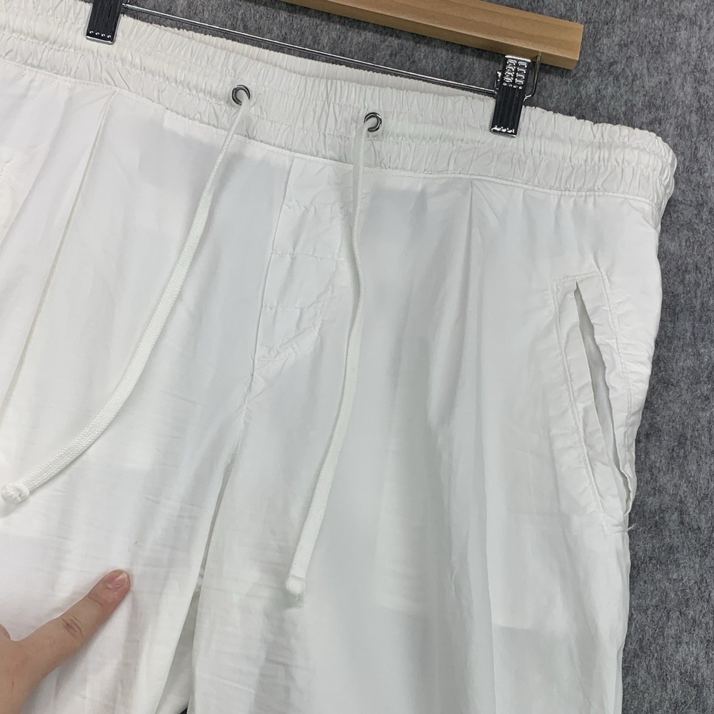 James Perse Women's Poplin Casual Relaxed Comfort Drawstring Pants Size 3 (L) - Picture 6 of 15